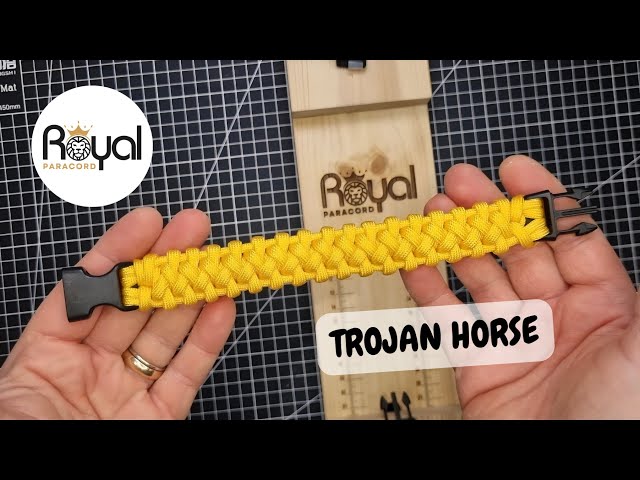 Bracciale Paracord TROJAN HORSE Paracord Bracelet TUTORIAL.