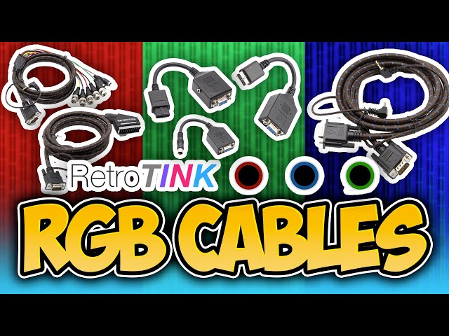 RetroTINK RGB Cables