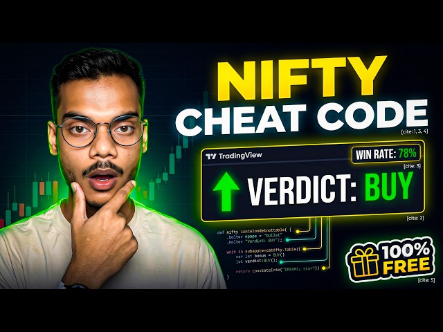 1 Indicator = Daily Trade Plan | FREE Nifty Dashboard + Source Code