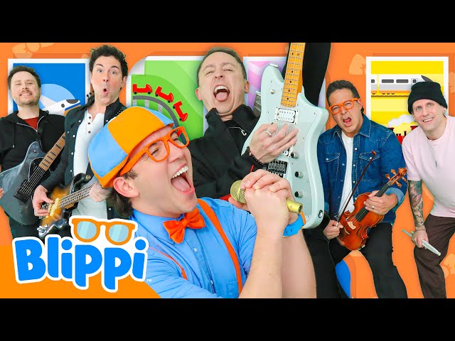 Yellowcard Helps Blippi Write a Song 🎸 Bedroom Posters (Yellowcard x Blippi)
