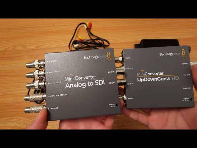 Digitizing Analog VHS, Hi8mm with HD UpRez and frame rate conversion for Video Editors