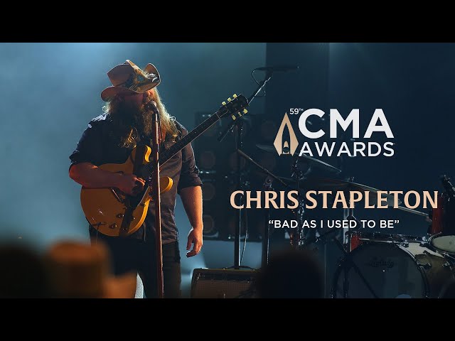 Chris Stapleton – “Bad As I Used To Be” | Live at CMA Awards 2025