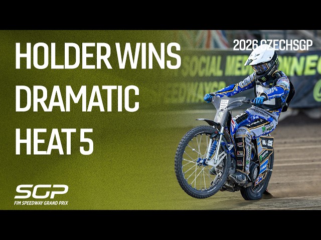 Holder Wins After Drama! | 2026 - CzechSGP | FIM Speedway Grand Prix