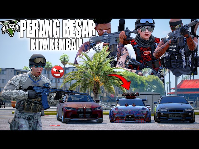 GREAT WAR !! ALL DOBRAK MEMBERS ASSEMBLE !! EPIC RESCUE !! GTA 5 ROLEPLAY