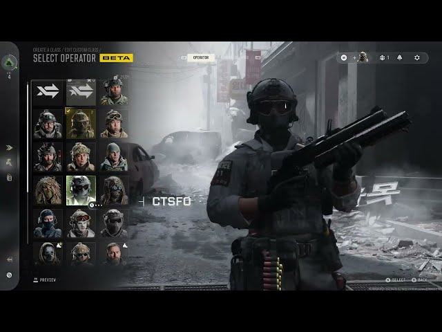 Call of duty 4 beta operators so far! Pretty kool