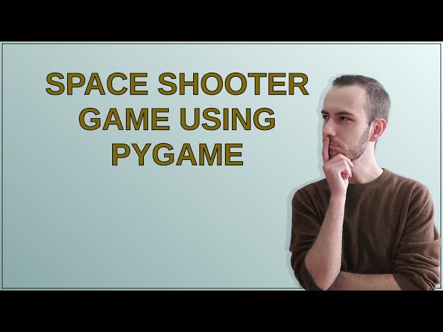 Codereview: Space shooter game using pygame