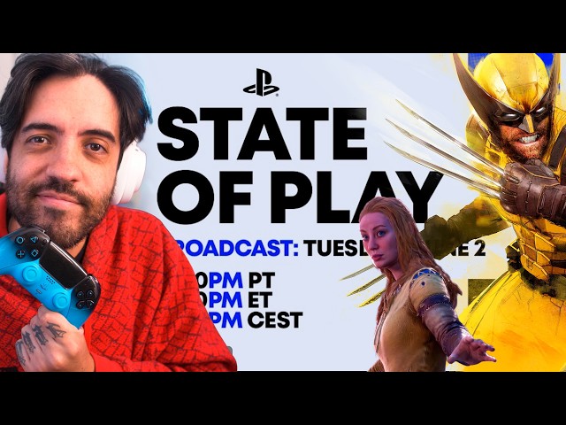 STATE OF PLAY - COM BINGO E OPEN BAR
