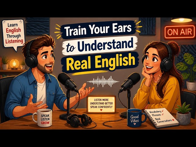 English Podcast | Train Your Ears to Understand Real English | Listening Practice | A2–B1