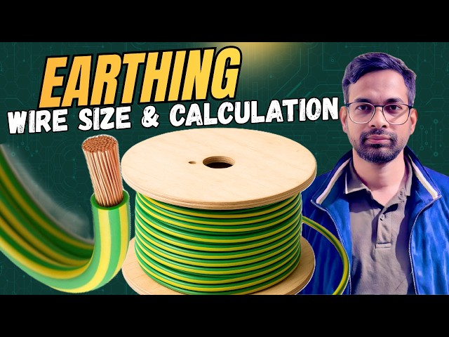 Earth Cable Size Calculation