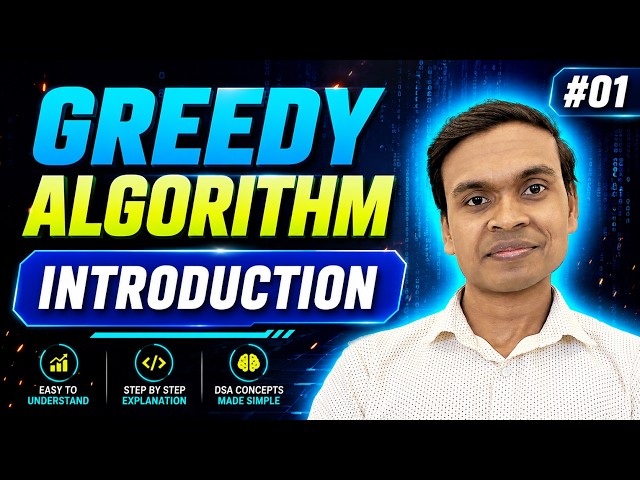 Greedy Algorithm in Java 🔥 | Introduction & Basics | Greedy in Java #01