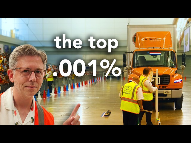 I went to the Olympics of Truck Driving