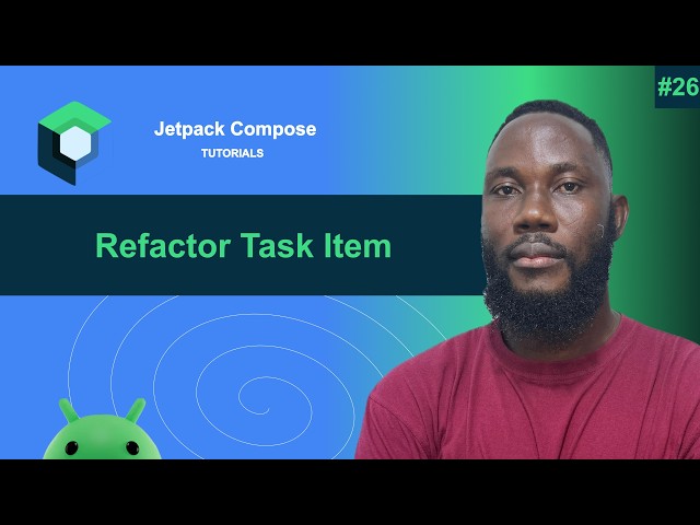 Refactor the Task Item to use Data Class