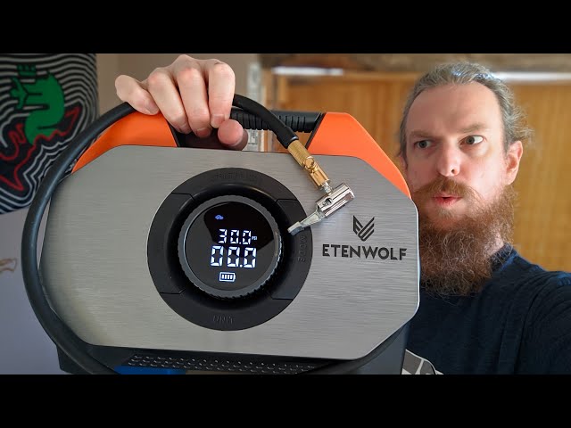 Tested! ETENWOLF Vortex S6 Portable Tire Inflator