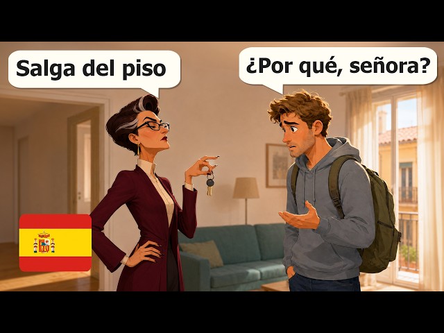 Learn Spanish with Easy Dialogues (A1-A2) New Life and Work in Spain
