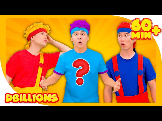 Jump Puzzle Dance! | Mega Compilation | D Billions Kids Songs