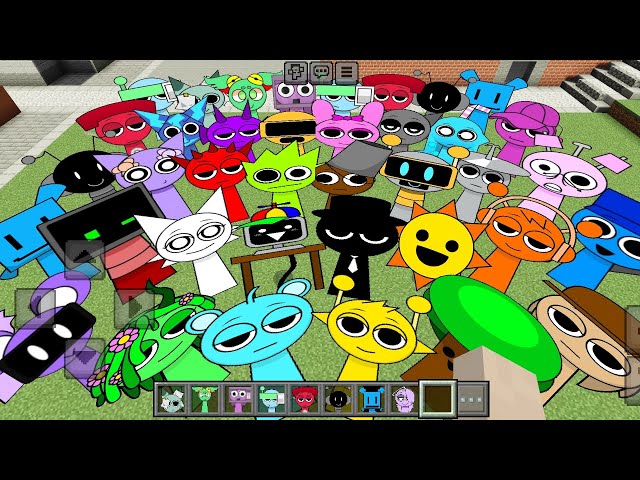 Incredibox Sprunki OC (Real) X Incredibox Sprunki ADDON In Minecraft PE
