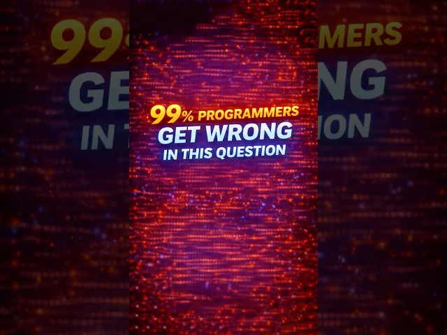 90% Programmers get wrong 😱 | Python Trick Question #shorts #youtubeshorts #viral