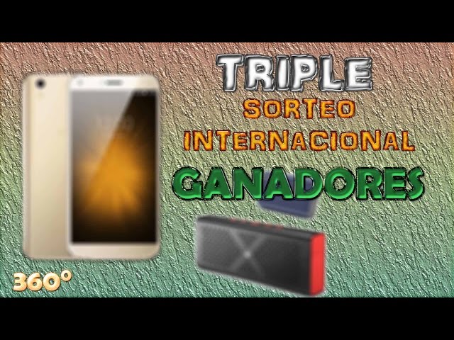 Ganadores triple sorteo internacional - Vídeo en 360º ELECAM [Test 2]