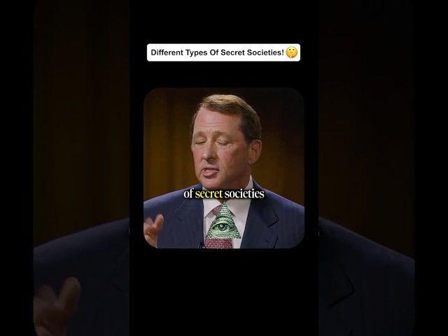 Different Types Of Secret Societies! 🤫