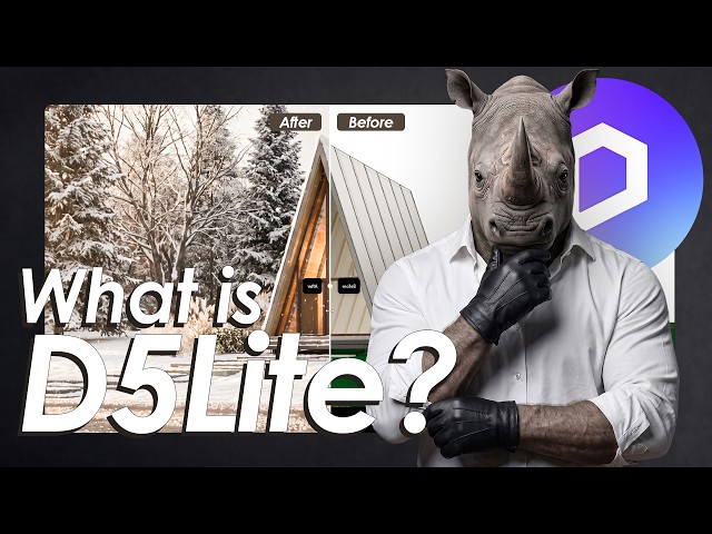 D5 Lite for Rhino Explained |  Everything You Need to Know