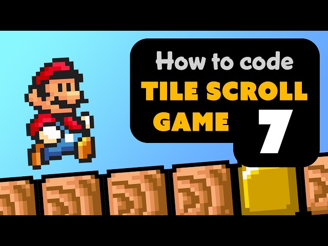 Tile Scrolling Platformer | 7. Drop Through Platforms