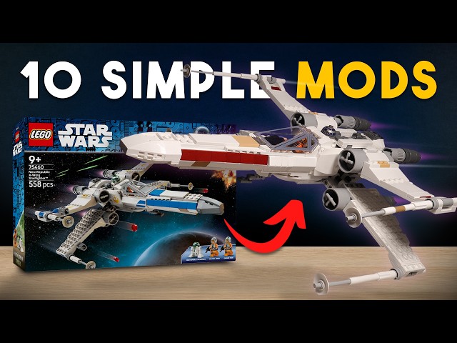 Your NEW LEGO X-Wing Is Missing These 10 Mods!