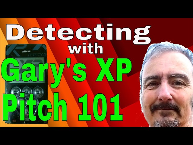 Metal Detecting with Gary's XP Skill School  Pitch 101 for the XP Deus