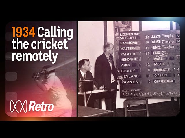 'Synthetic' cricket commentary brought international test matches home | RetroFocus | ABC Australia