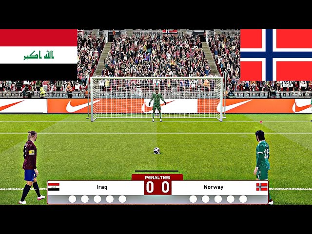 IRAQ VS NORWAY FULL PENALTY SHOOTOUT | IRQ VS NOR HIGHLIGHTS