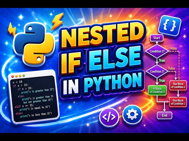 Nested If Else In Python | Python Nested  If Else  Example