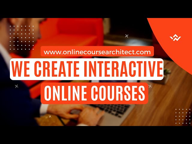 We Provide Custom eLearning Course Development Services