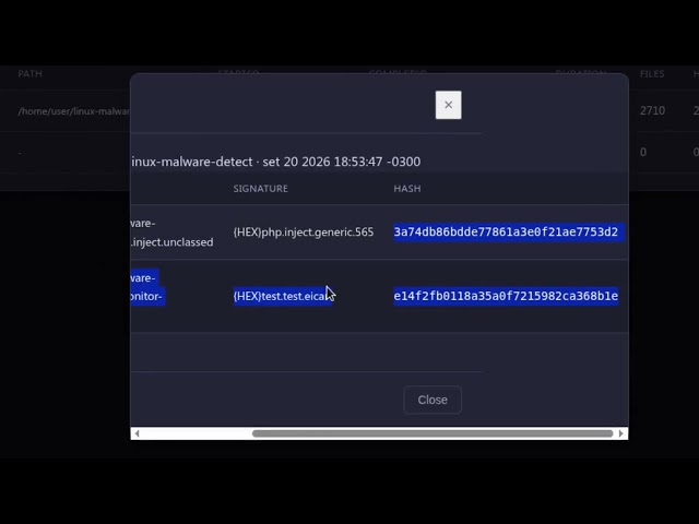 Maldet GUI — Web Interface for Linux Malware Detect