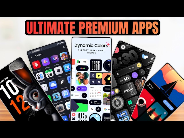 ULTIMATE Premium Apps For ANY ANDROID USER ! Customise Your Phone Like a PRO !