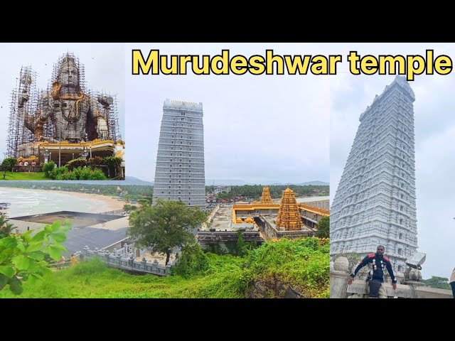 Murudeshwar Temple Travel Vlog | Giant Shiva Statue & Beautiful Coastal View #murudeshwartemple