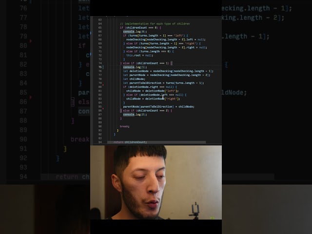 Delete Node with One Child