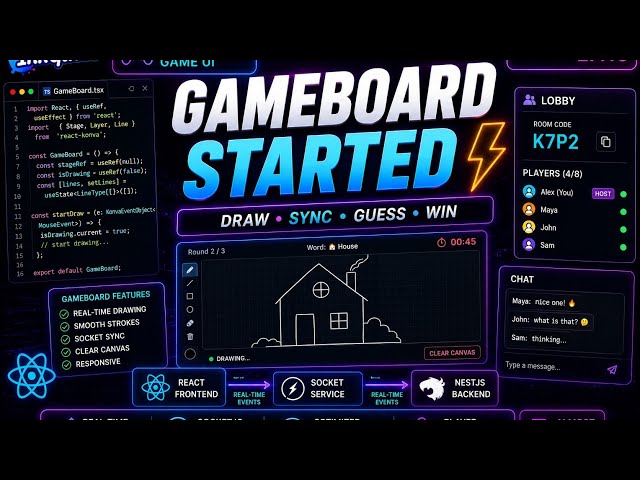 Building the GameBoard | Multiplayer Game Frontend EP.10