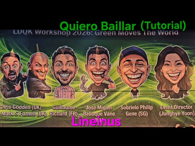 [중급설명] Quiero Baillar  Line Dance (Tutorial) [Lineinus]