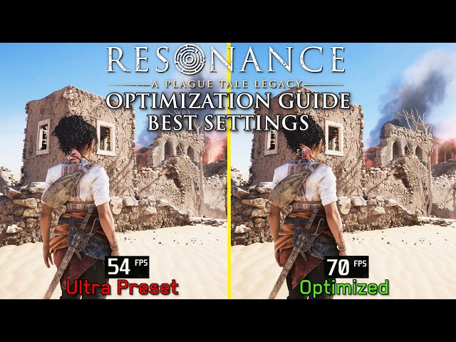 Resonance: A Plague Tale Legacy | OPTIMIZATION GUIDE | Every Setting Tested | Best Settings