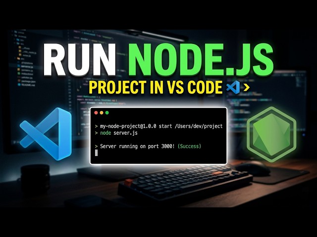 How to Run NodeJs Project in Visual Studio Code (2026)