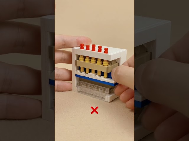 HOW DOES A PIN TUMBLER LOCK WORK? #lego #legomoc #legoideas #lock #legobuild #satisfying