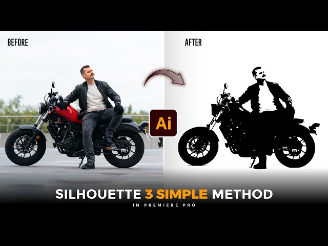 Turn Photos into Vector Silhouettes in Minutes | Illustrator Tutorial