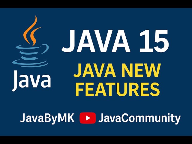 Java New Features: Java 15 (Sealed Classes,  Hidden Classes, Text Blocks)