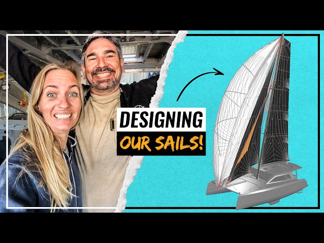 Designing Sails for Our CUSTOM Catamaran!