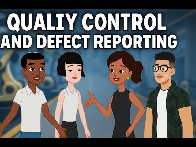 Learn Everyday Conversations for English At Work | Quality Control