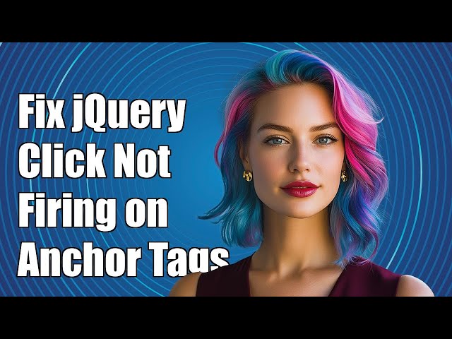 Fixing jQuery click() Not Firing on Anchor Tags in WebBrowser Control