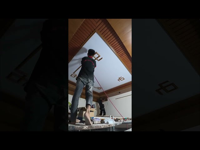PVC Ceiling Installation for Living Room | Complete Step-by-Step Ceiling Finishing Guide