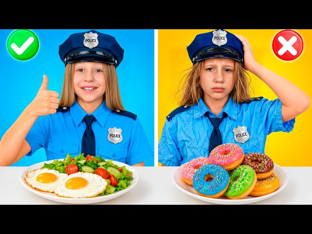 Nastya teaches how to properly choose healthy food for energy