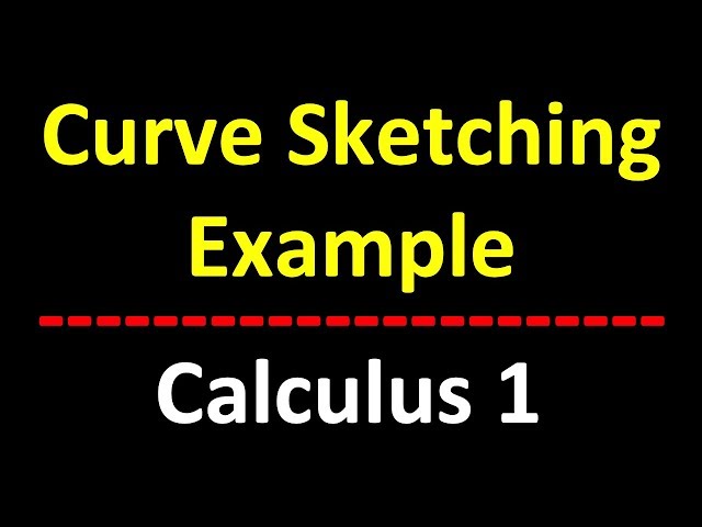 Curve Sketching Example ❖ Calculus