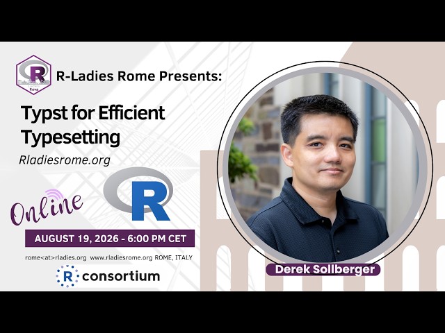 R-Ladies Rome (English) - Typst for Efficient Typesetting