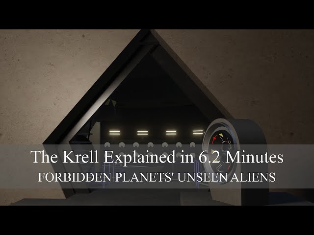 The Krell Explained in 6.2 Minutes: Forbidden Planet's unseen aliens